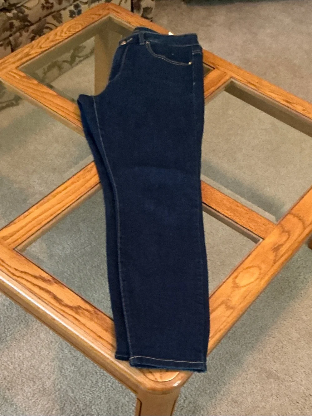 Michael  Kors Issa   Skinny Jeans in Dark Blue